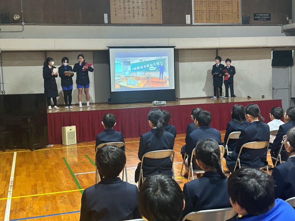プレゼン発表の様子